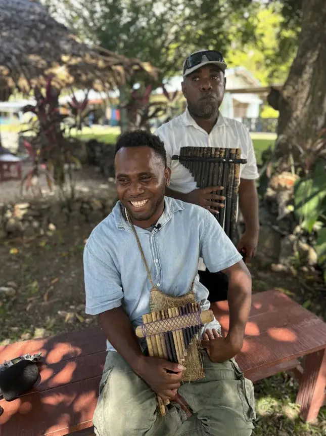 In an emotional reflection, Chris shared that he and his father had listened to Naratana Manu together in the hospital before his father passed away.