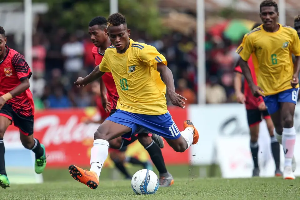 The breakthrough for Solomon Islands still arrived pretty early on as Raphael Le’ai marked his birthday with a perfect gift – the opening goal of the tournament for Solomon Islands and his first as an international footballer.