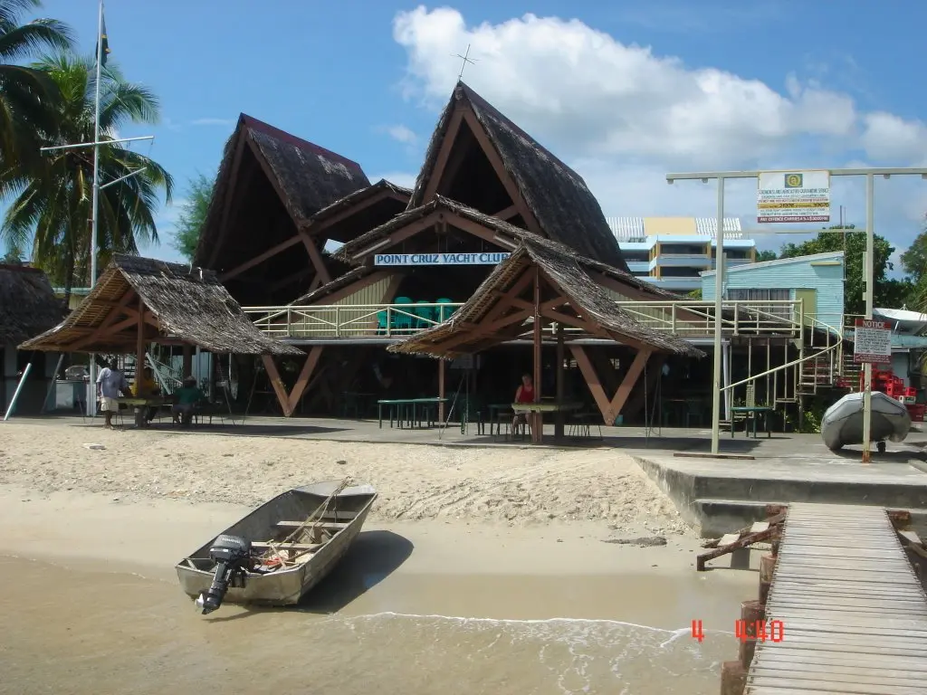 They went ashore into the Point Cruz Yacht club without proper checking by responsible authorities under the current COVID-19 State of Public Emergency regulations.