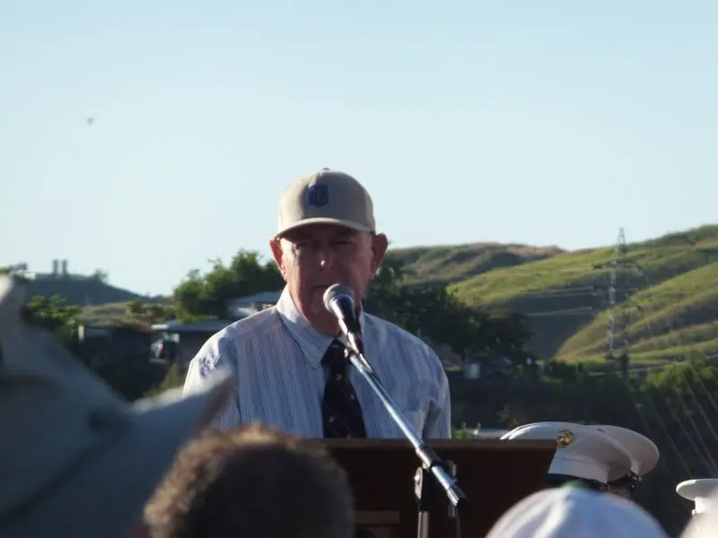 John Innes is the foremost authority on the history of the battles here on Guadalcanal that began on the 7th of August 1942 and lasted until the end of January 1943.