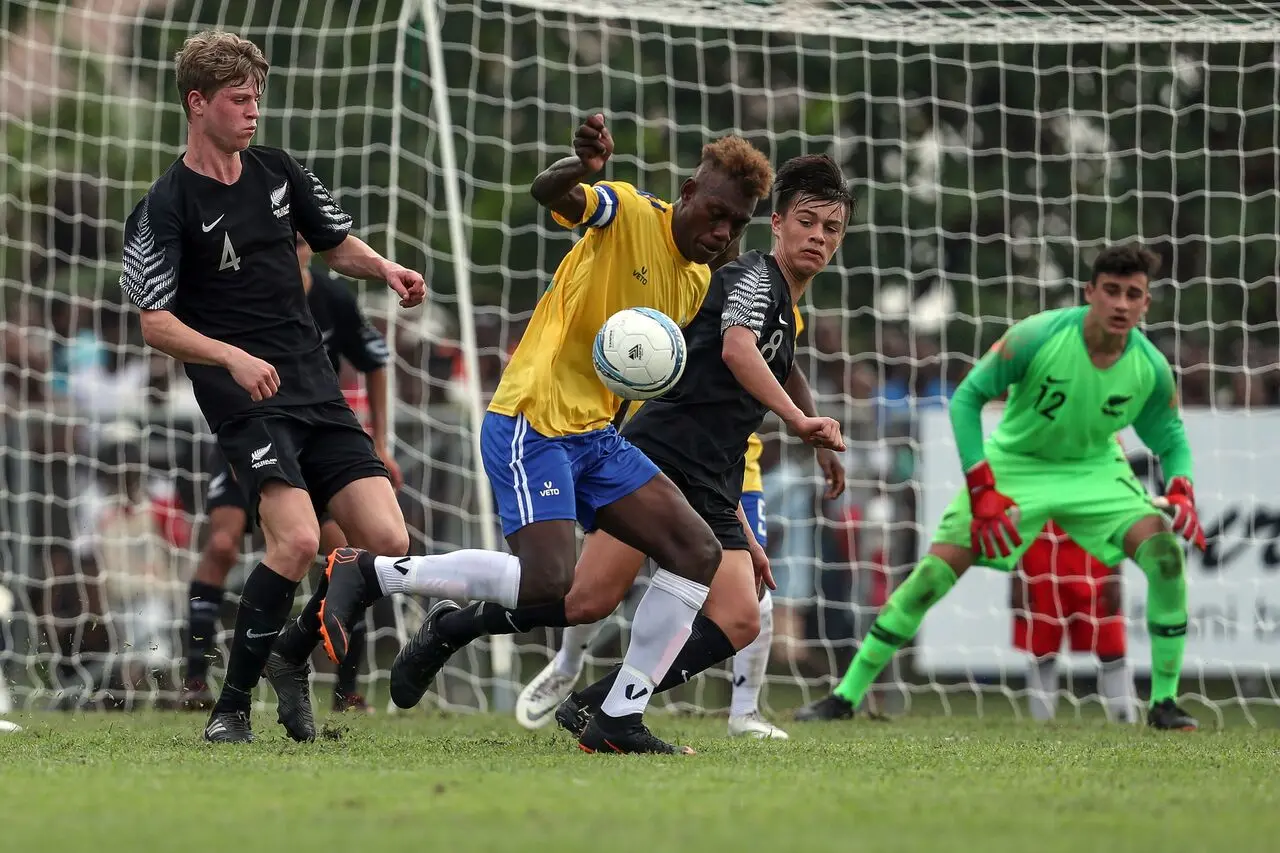 Both New Zealand and Solomon Islands have now advanced onto the Semi-Finals.