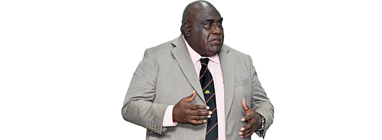 The Parliamentary Member for South Bougainville Timothy Masiu.