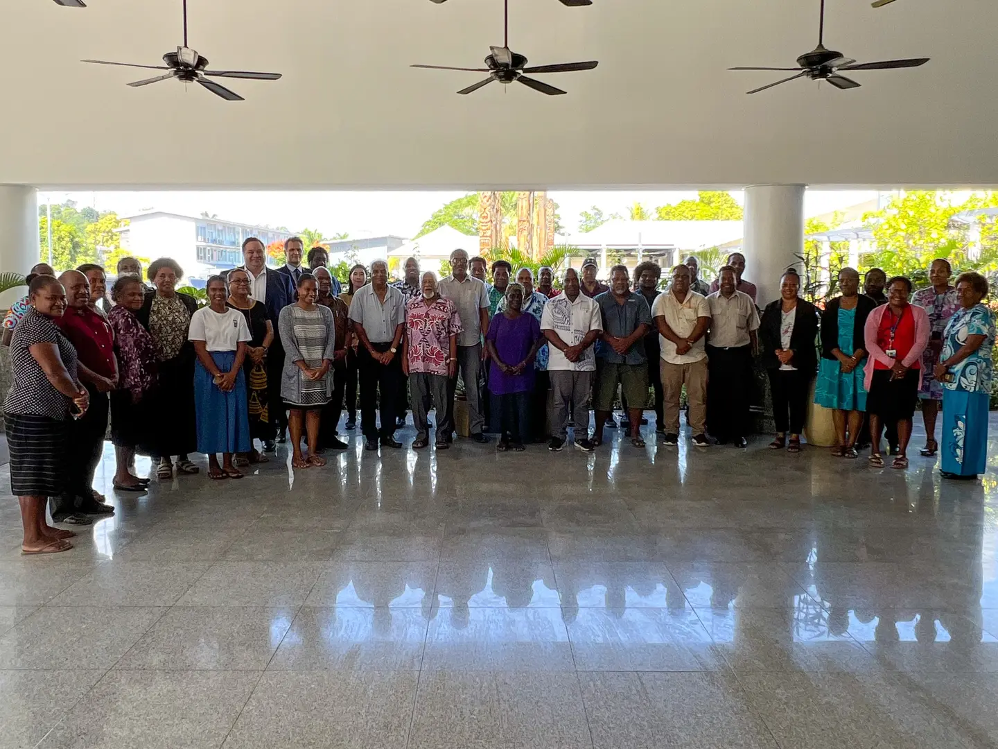 Participants and stakeholders of the two day workshop at the Heritage Park Hotel.