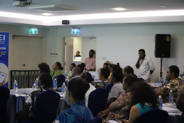 Participants at the SICCI organized information session.