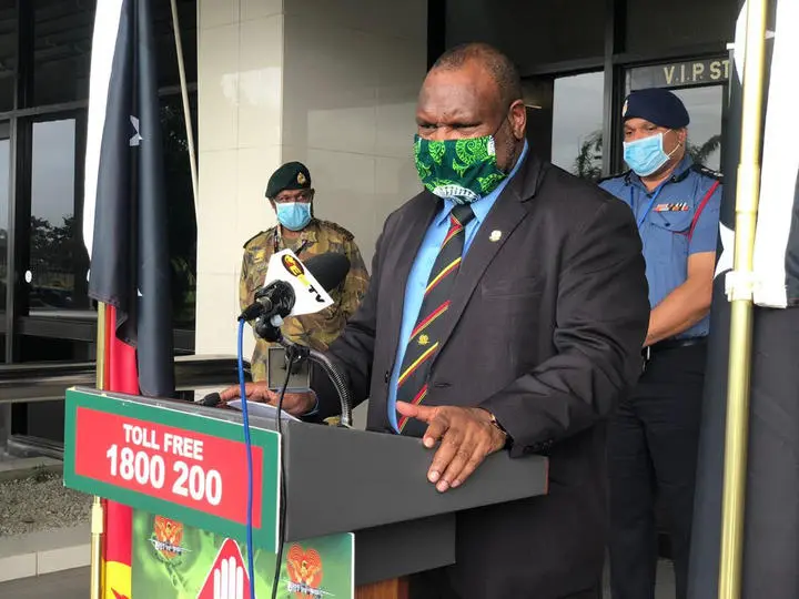 PNG's Prime Minister James Marape announced on Sunday that the capital Port Moresby will be on lockdown following confirmation of 23 more cases of the coronavirus.