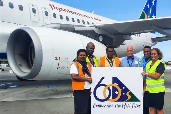 Solomon Airlines has announced a 60th Anniversary International Celebration Sale with savings of up to 25% on return flights between Honiara and international destinations including Australia, Vanuatu, and Fiji. 