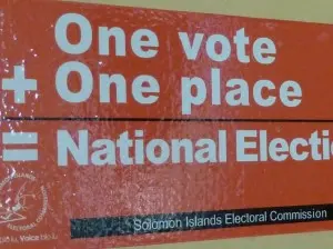 “Our team has worked tirelessly to make sure that the National General Election runs smoothly,” Acting Chair of the Solomon Islands Electoral Commission, Mrs Emily Teitala said.