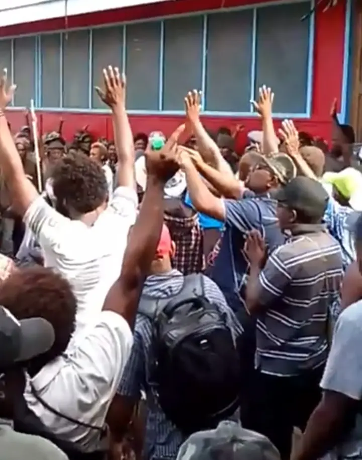 "We pray for Malaita and we pray for our future, this is our prayer."