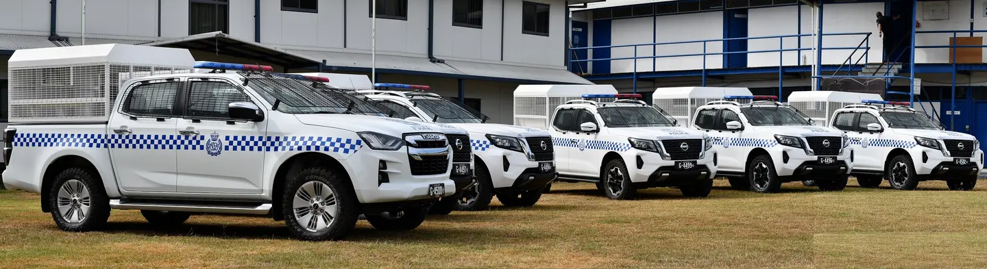 RAPPP Acting Commander, Heath Davies said this is the first six vehicles RAPPP handed to the RSIPF from a total of 22 vehicles to be handed in the coming months.