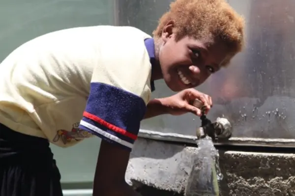 The project provides water supply infrastructure and training on water system management for 29 communities on Santa Cruz island in Temotu province.