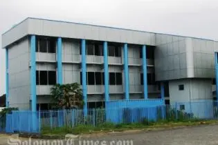 The Ministry of Finance building in Honiara.