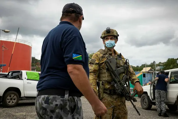 The Department of Defence said some Australian military personnel would remain to provide "command, communications, logistics and air movement" support to the joint peacekeeping effort with police.