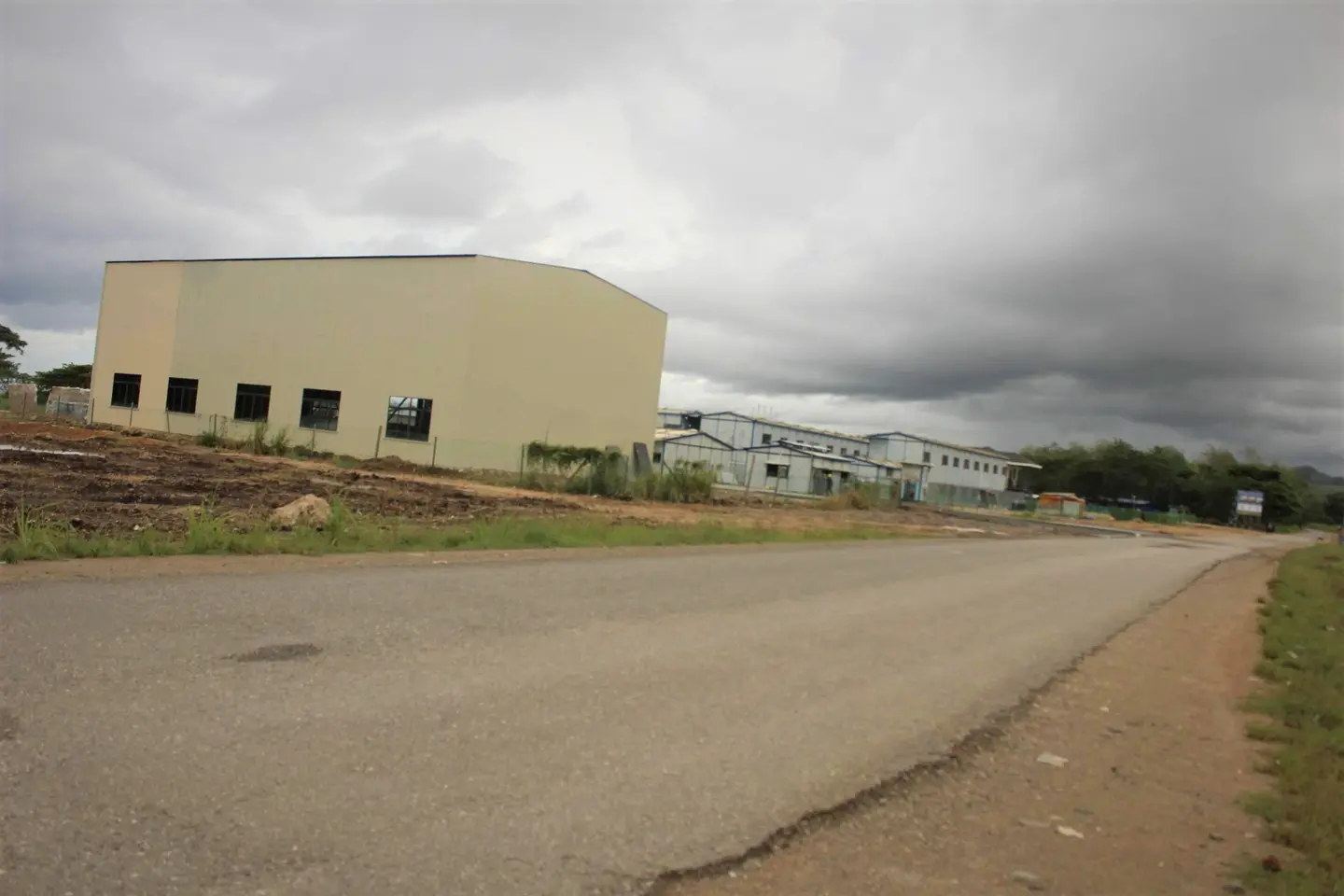 The workers quarters at the new city west of Honiara.