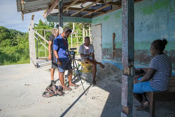 The coverage include video interviews of health workers in rural areas.