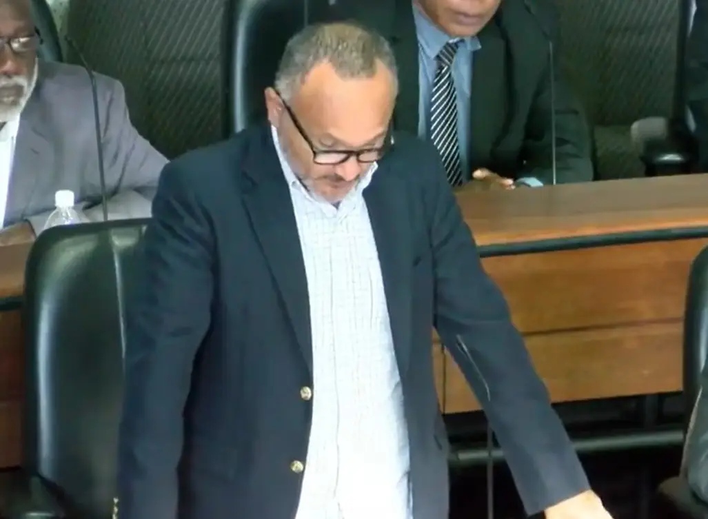 He condemns the looting and criminality that took place, but says the looting at the top of government has resulted in a terrible state of affairs for the country in education, health and other sectors.
