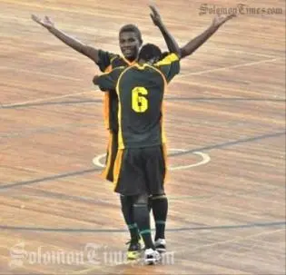 Solomon Islands' Coach, Dickson Kadau, was delighted with how his boys played, and was full of praise for their composure.