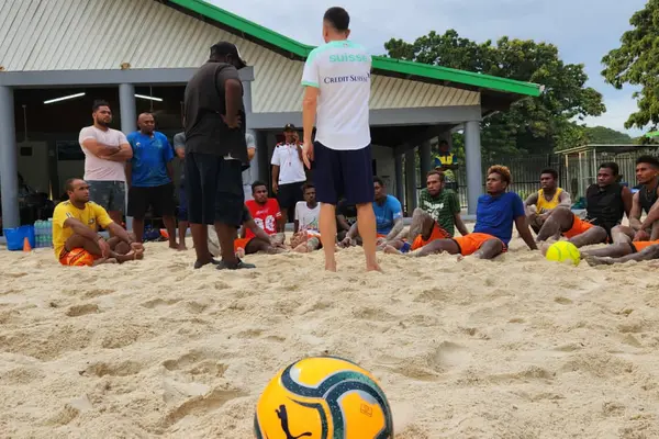 Angelo Schirinzi said he is happy to help country’s beach soccer preparations, adding that the players are very motivated, well engaged and their time together was very fantastic as they have learnt a lot.