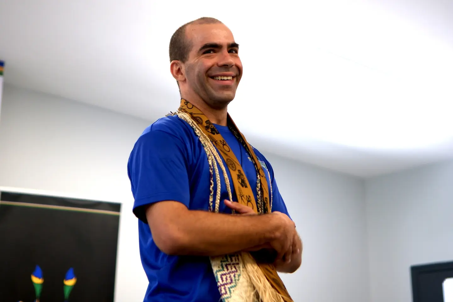 John left the country yesterday for Australia after spending almost six months with SINIS.