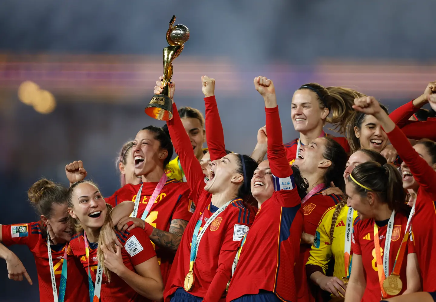 Spain emerged winners in their 1-0 victory over England - a hard-fought Women's World Cup final at Stadium Australia on Sunday.