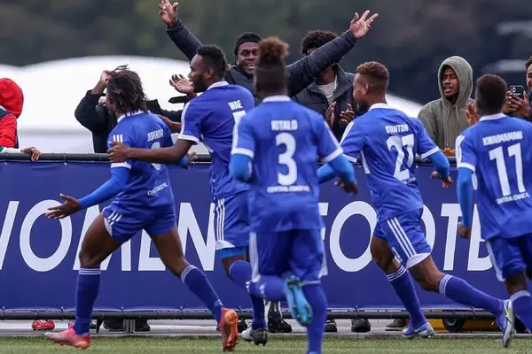 The Central Coast forward made a mockery of the height advantage of his markers, heading home from a corner to send the raucous Central Coast fans in attendance into rapture.