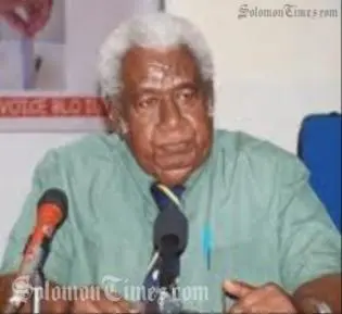 Sir Peter Kenilorea will be on of those contesting the seat for East Are'Are Constituency.
