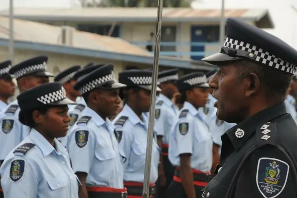 Earlier this month 125 members of the RSIPF’s rapid response and close personal protection units were rearmed for the first time.