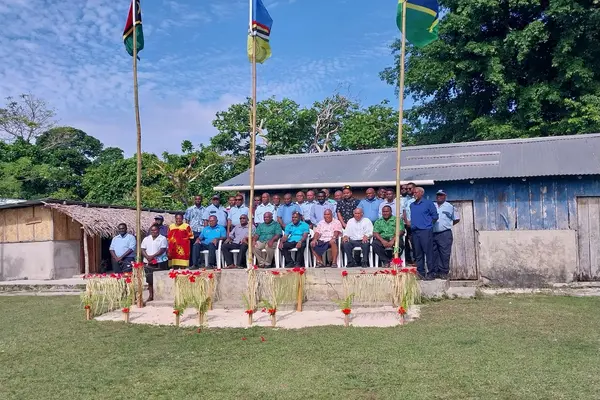 Solomon Islands and Vanuatu Delegations to the SI-Vanuatu Bilateral Senior Officials Meeting in Vanuatu.