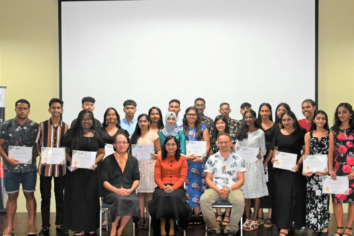 Acting Head of School of Accounting, Finance and Economics (SAFE), Dr Nacanieli Rika welcomed the guests and awardees at the event and encouraged students to demonstrate humility in success and graciously accept when someone else performed better.
