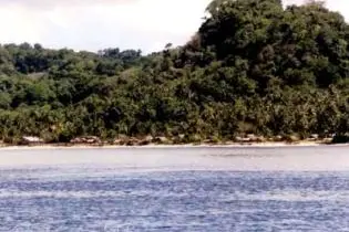 Ngela Islands in the Central Province, well known for its beautiful beaches and lush forests.