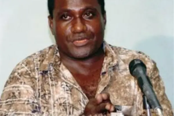 Mr Lilo says the money may have been used to buy members of Parliament to stick to the former government.