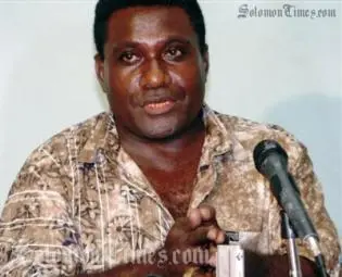 Mr Lilo says the money may have been used to buy members of Parliament to stick to the former government.