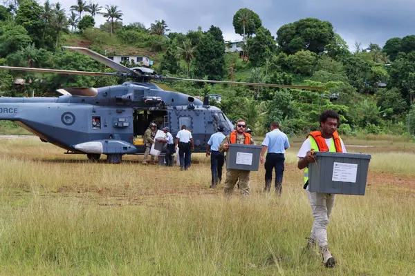 Solomon Islands is geographically dispersed, which means it can be logistically challenging to ensure that the ballot papers arrive in time.