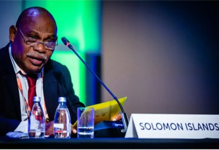 “Climate change is already impacting our islands and economy. As such, the Solomon Islands and other Pacific countries are in constant mode of recovery from disasters," said Honorable Sofu.