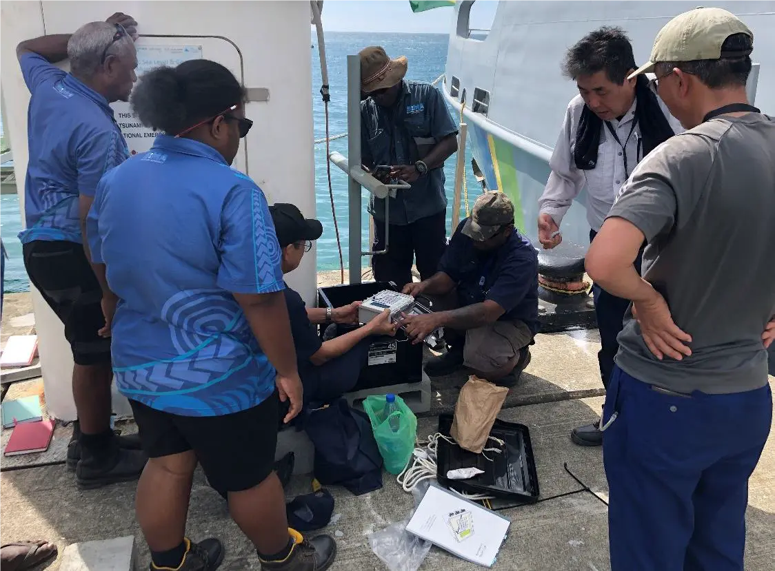 The hydrographic survey will reveal a detailed sea bottom profile of the approach to Noro, Noro Port and an extended area covering Diamond Narrows and Munda Bar providing precious maritime safety information.