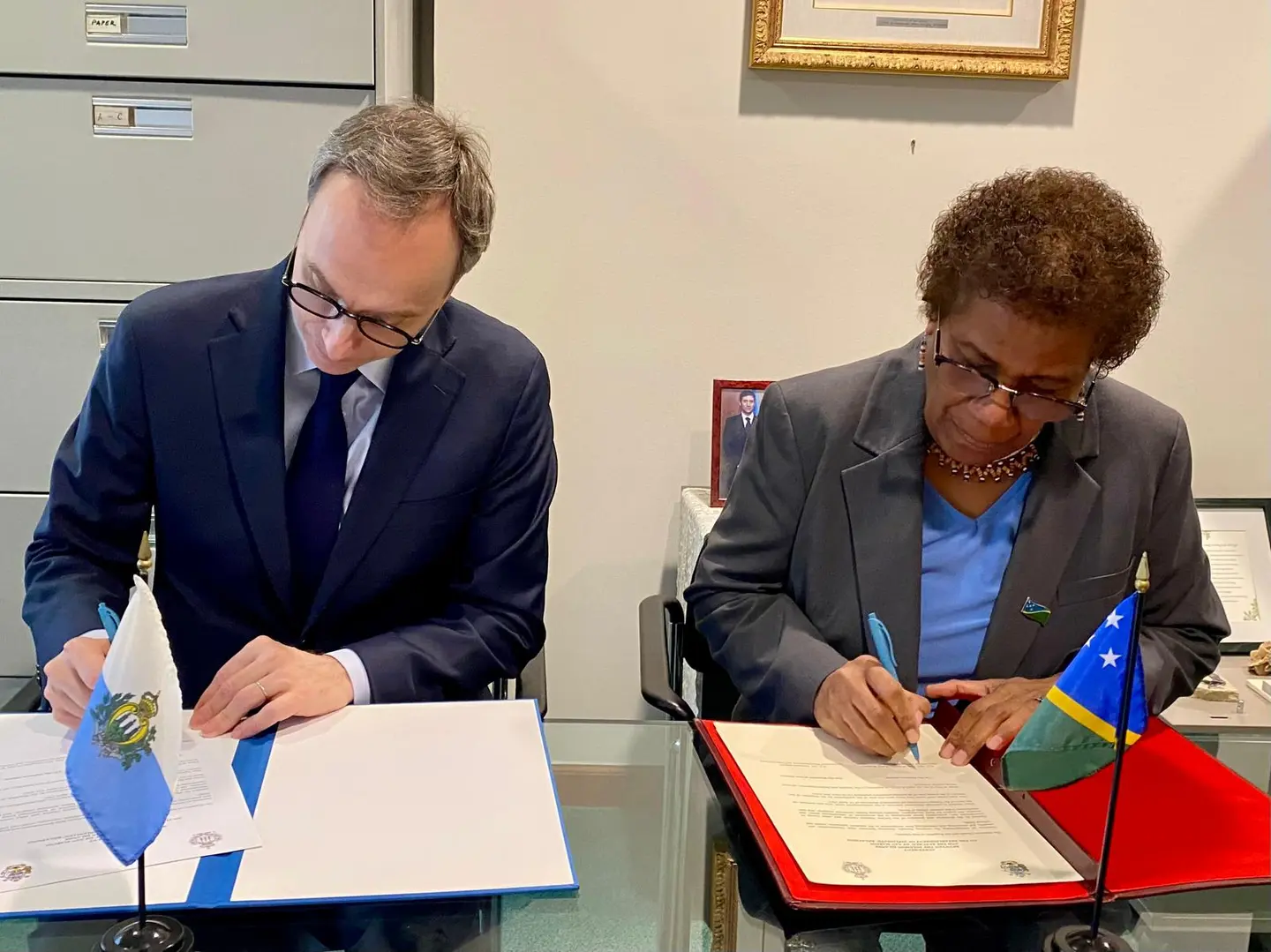 The signing of the agreement marks a new chapter of friendship, cooperation, and shared commitment to multilateralism and mutual respect.