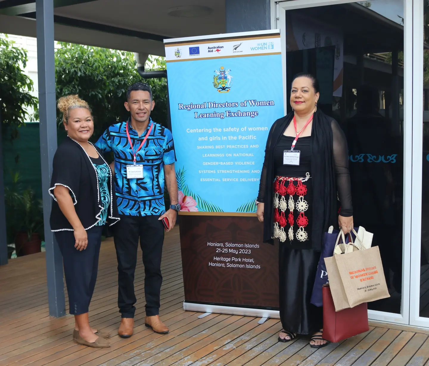 The Regional Directors of Women Learning Exchange is an outcome of the Regional Ending Violence Against Women and Girls Services Symposium, which was also supported by the Pacific Partnership.