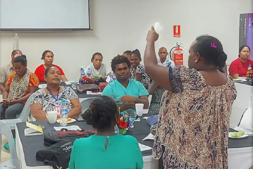 With the current level of vaccination coverage of only 14.3 percent it is critical that the hospital trains and provides additional manpower and resources to get the vaccines to the people, in their communities.