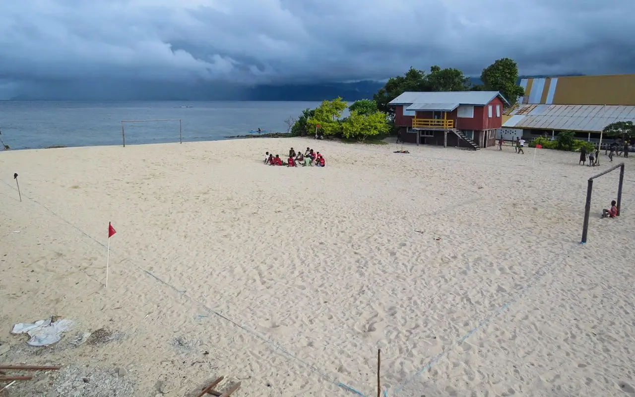 Beautiful Kwai island has long been known for its white, sandy beaches and is now host to the Malaita Beach Soccer Tournament.