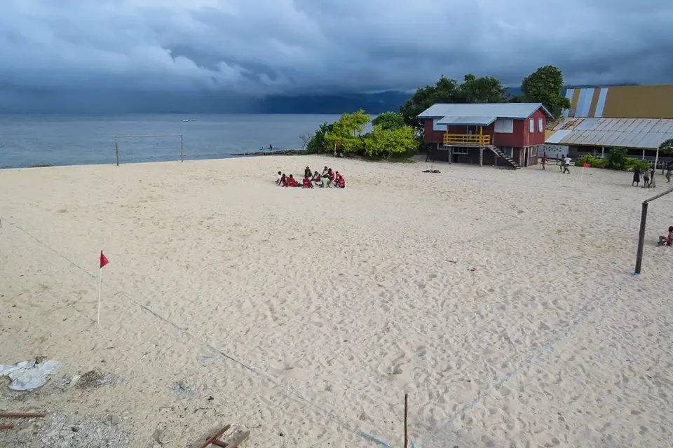 Beautiful Kwai island has long been known for its white, sandy beaches and is now host to the Malaita Beach Soccer Tournament.