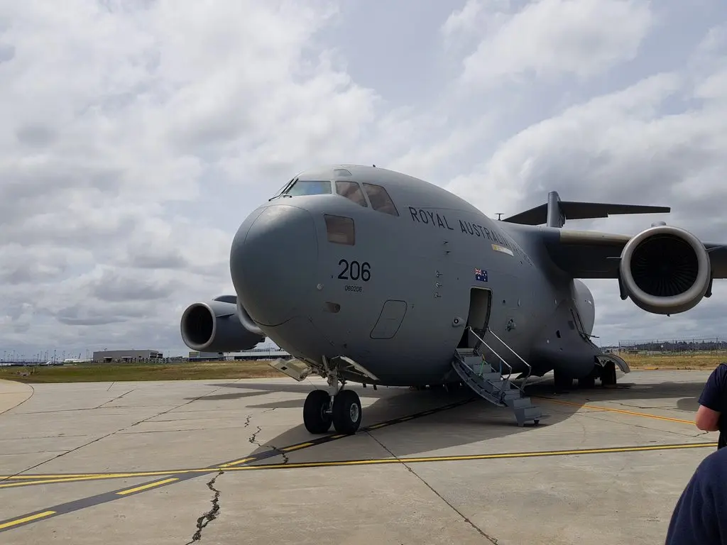 Australia's Home Affairs Minister Karen Andrews says the deployment was in response to a request for help from the Solomon Islands government under a bilateral security treaty.