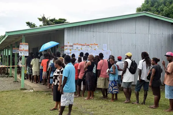 The turnout for the Solomon Islands National General Election was strong with some areas reporting 100 percent participation.
