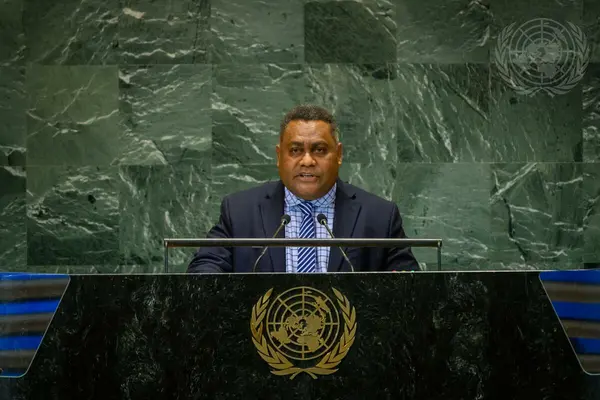 Hon. Ramofafia emphasized the critical role of partnerships in advancing the country's development goals, calling for enhanced financial flows and debt forgiveness, particularly for Small Island Developing States (SIDs) and Least Developed Countries (LDCs).