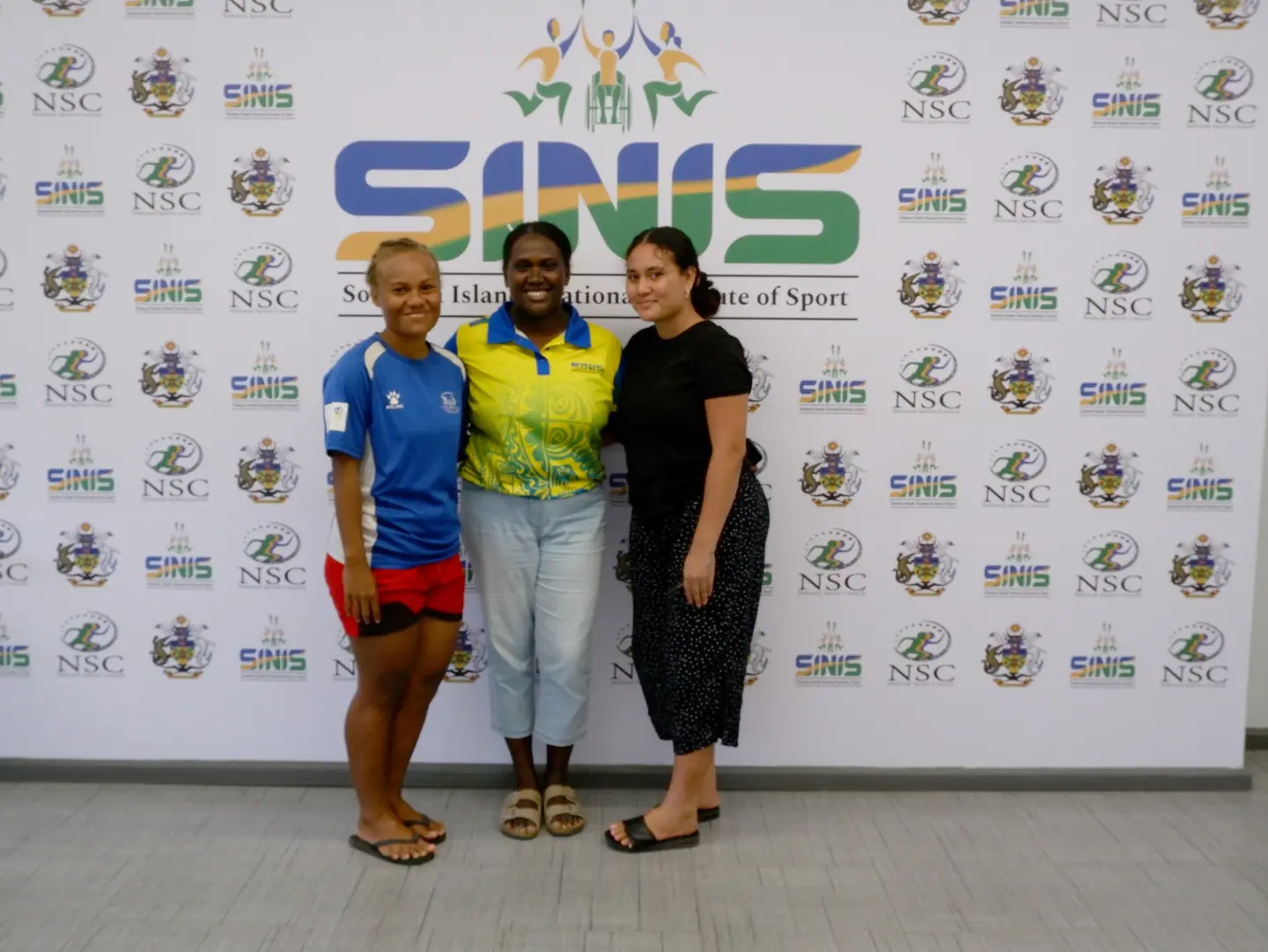 Alice and Margreth with their SINIS Field Educator SINIS WLP Misook Ranny.