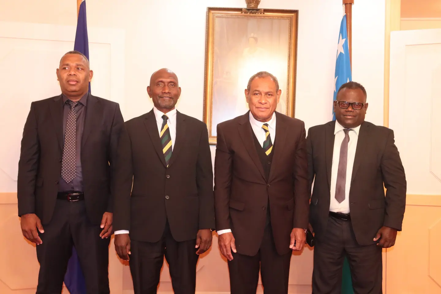 The Permanent Secretaries took their Oaths of Office and Oaths of Allegiance before the Acting Governor General in the presence of senior government officials and family members.