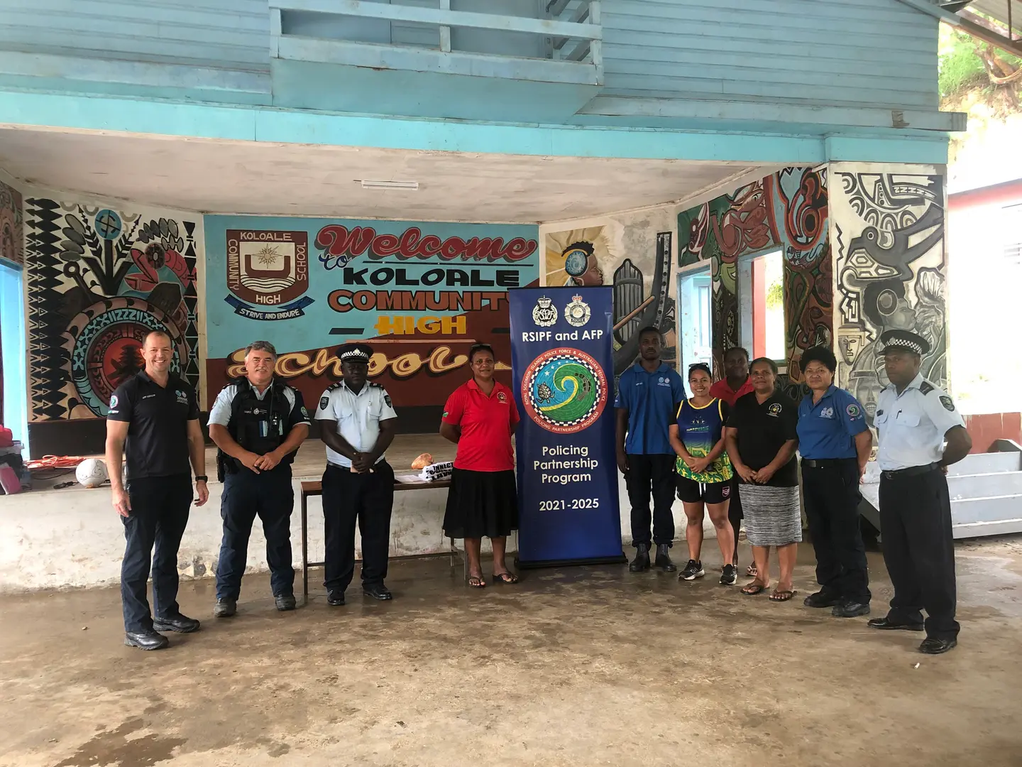 RAPPP members were joined by RSIPF and SIAF officers, staff from the Honiara City Council (HCC)’s Health Division and Ministry of Health and Medical Services (MHMS) and an athlete from Solomon Island National Institute of Sport (SINIS).