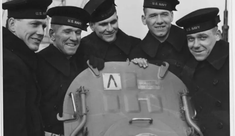 Sarah Gibbens at National Geographic reports that the Sullivan brothers, George, Frank, Joe, Matt, and Al, natives of Waterloo, Iowa, enlisted in the Navy together soon after Pearl Harbor.