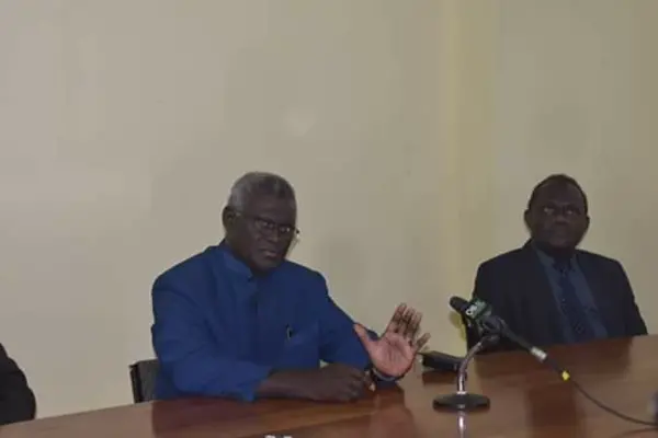 Sogavare Leaves for China Today