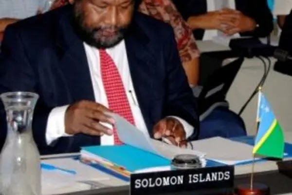 The Ministry of Foreign Affairs and External Trade says that as President of the ACP-EC Council of Ministers, Mr Haomae is obliged to attend because he has to chair proceedings of the meeting.
