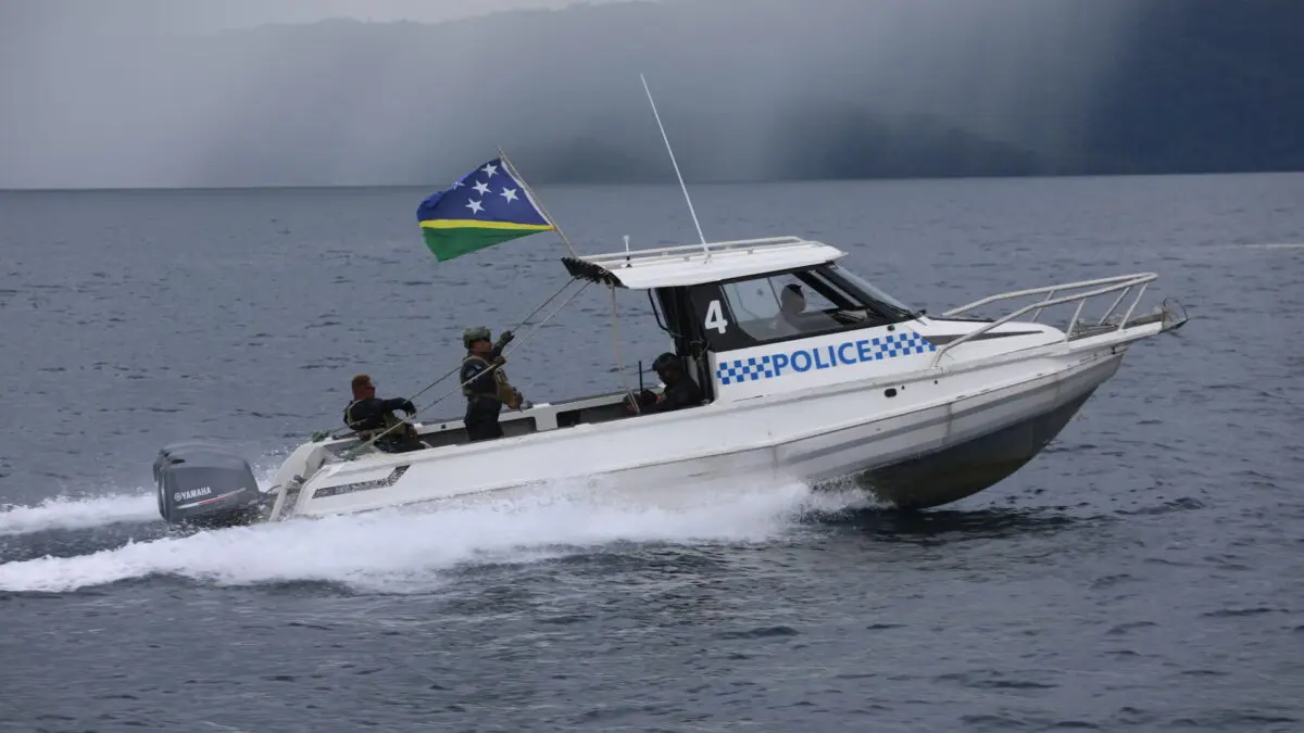 Commander Miriki says the 64 year old male suspect was "out there fishing when he was intercepted by the PRT patrol team."