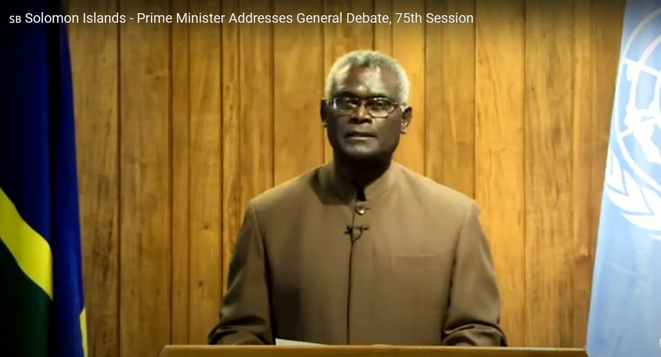 Sogavare says whilst dealing with a pandemic of global proportions, Solomon Islands continues to battle with the incremental effects of climate change and the negative impacts it has on the livelihood, security and well being of its people.